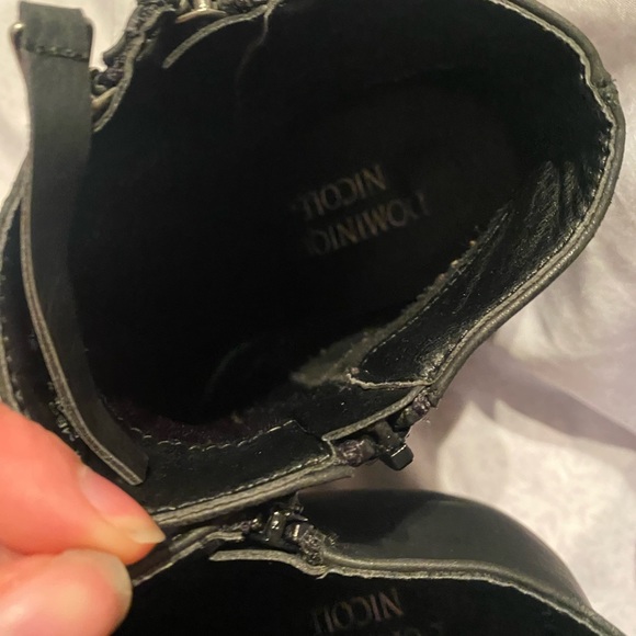 dominique nicole black boots - Picture 9 of 10